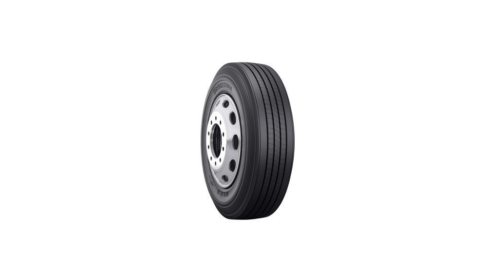 Bridgestone Ecopia fuel-efficient trailer tire for commercial trucks